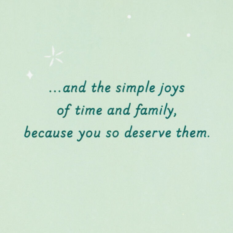 Hallmark Smiles And Simple Joys Christmas Card For Son-in-Law
