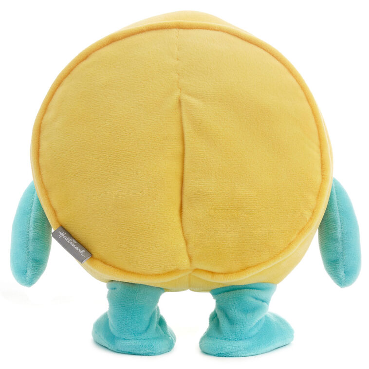 Hallmark Smiley Face Plush With Sound And Motion 10"