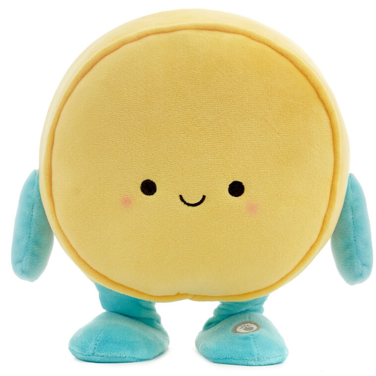 hallmark Smiley Face Plush With Sound and Motion 10"