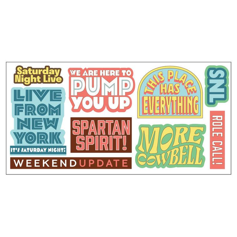 Hallmark SNL Best Of SNL Slogans Collectible Drinking Glass 13.5 Oz