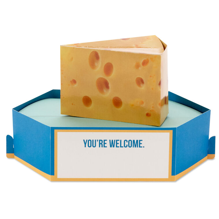 Hallmark So Cheesy Funny 3D Pop-Up Father's Day Card