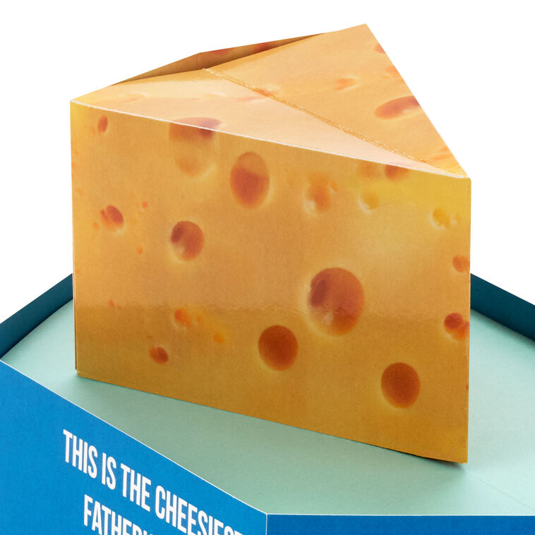 Hallmark So Cheesy Funny 3D Pop-Up Father's Day Card
