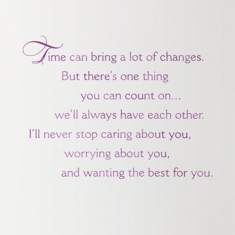 Hallmark So Glad We're Family Birthday Card For Sister