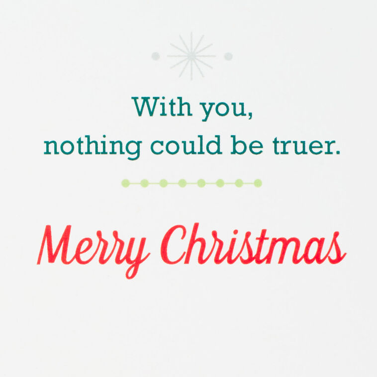 Hallmark So Glad You're In Our Lives Christmas Card For Grandson