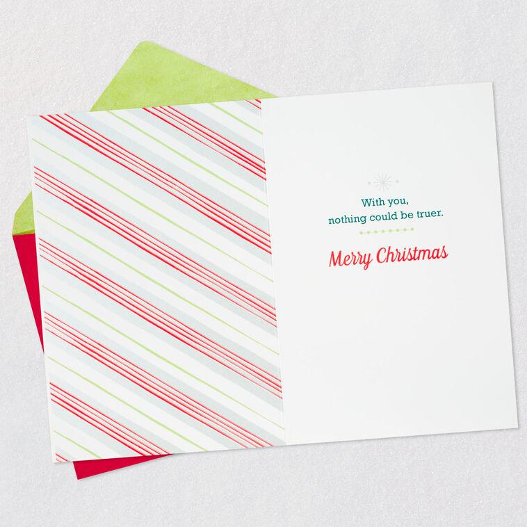 Hallmark So Glad You're In Our Lives Christmas Card For Grandson