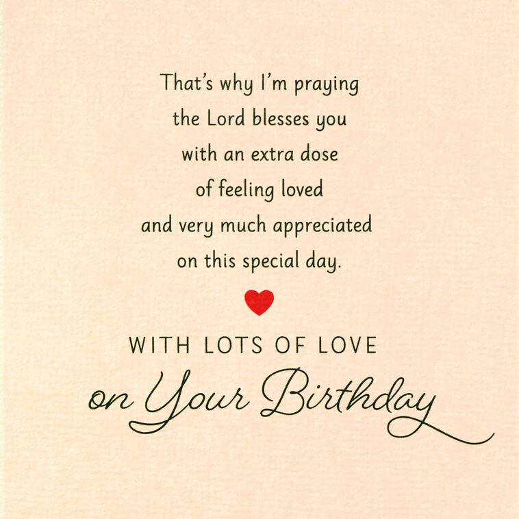 Hallmark So Glad You're My Mom Religious Birthday Card For Mother