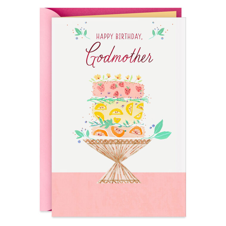 hallmark So Grateful for Your Love Birthday Card for Godmother