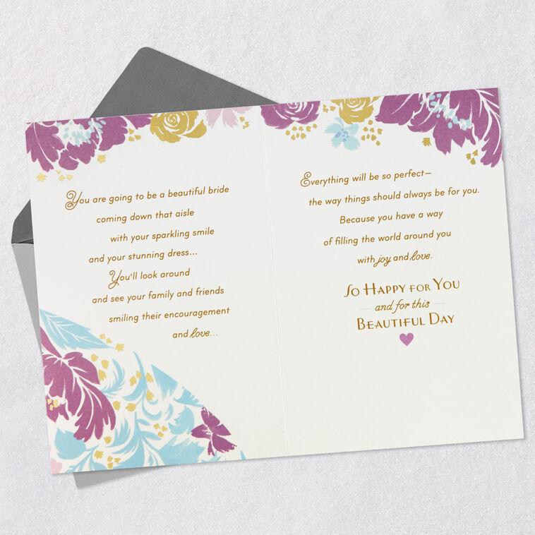 Hallmark So Happy For You Wedding Card For Daughter