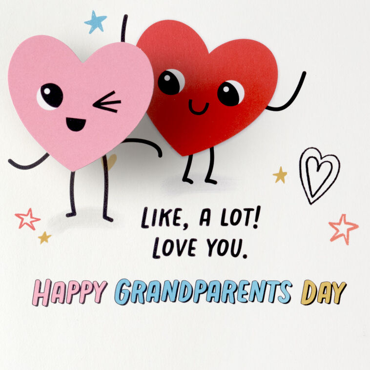 Hallmark So Happy We Could Dance Pop-Up Grandparents Day Card