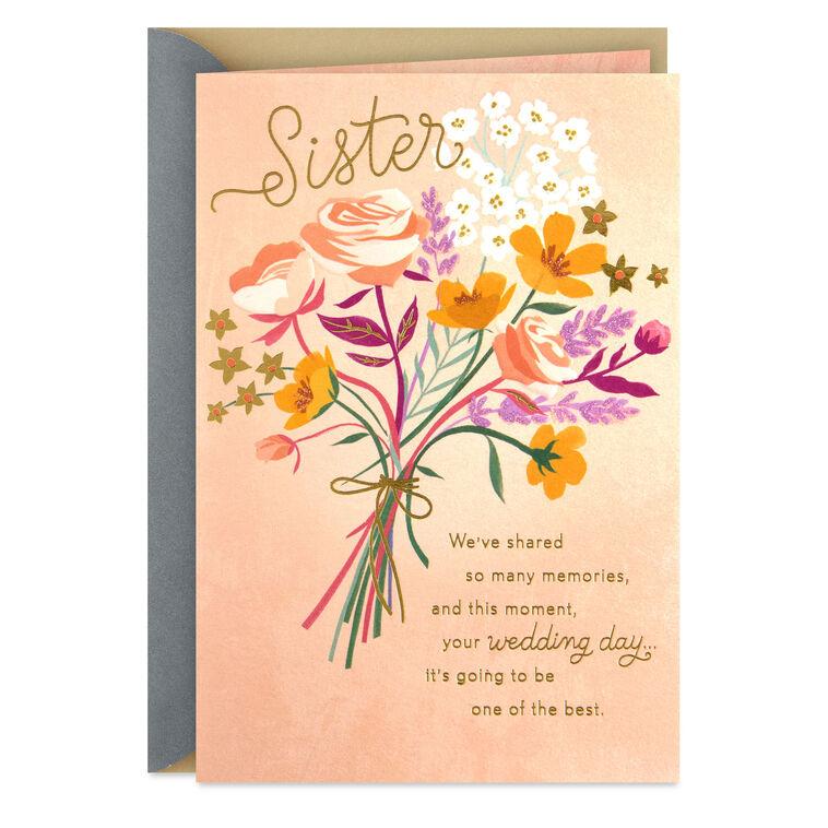 hallmark So Happy You've Found Your Person Wedding Card for Sister