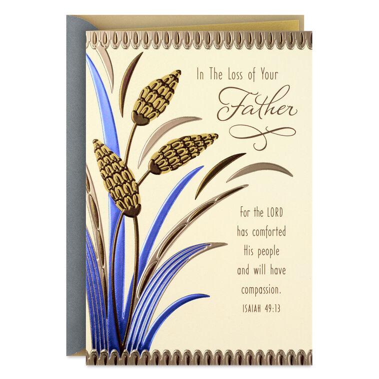 hallmark So Many Memories Shared Sympathy Card for Loss of Father