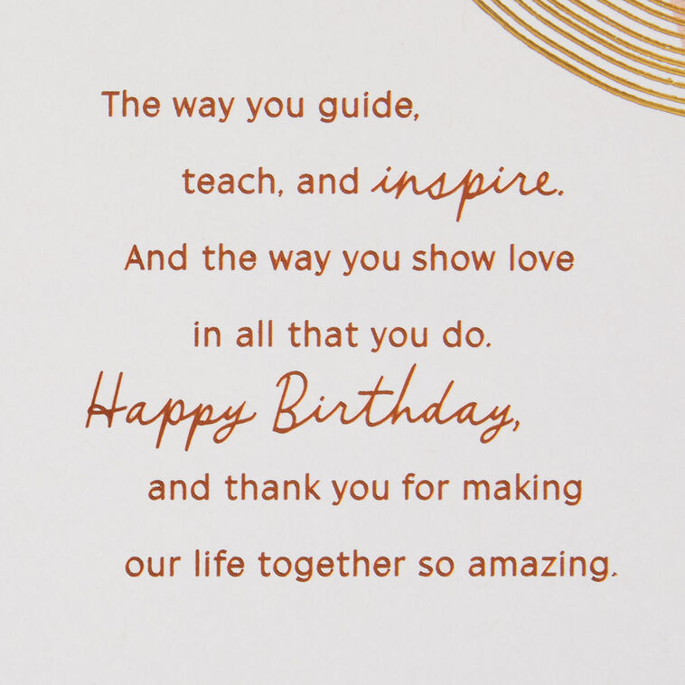 Hallmark So Many Things I Love About You Birthday Card For Wife