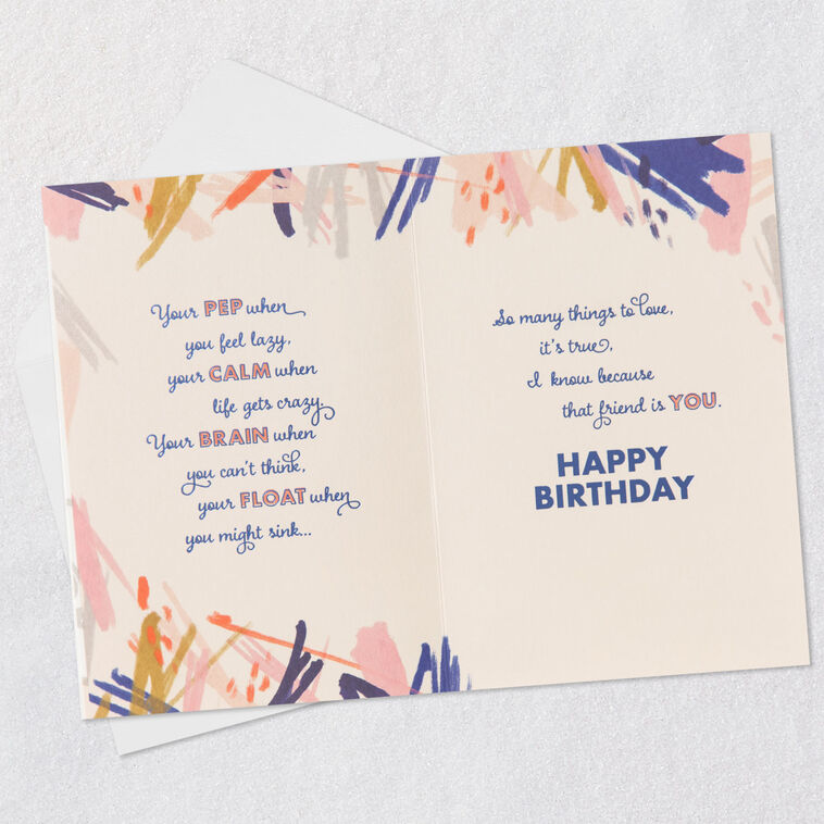 Hallmark So Many Things To Love About You Birthday Card For Friend