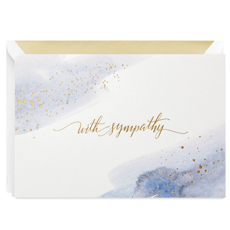 hallmark So Many Thoughts and Prayers Sympathy Card