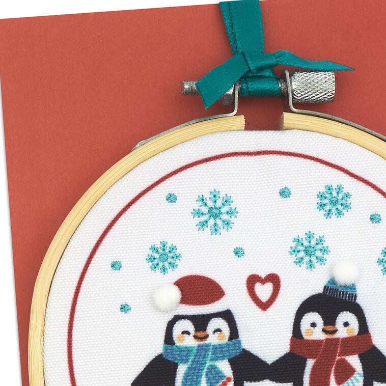 Hallmark So Merry Together Romantic Christmas Card With Ornament