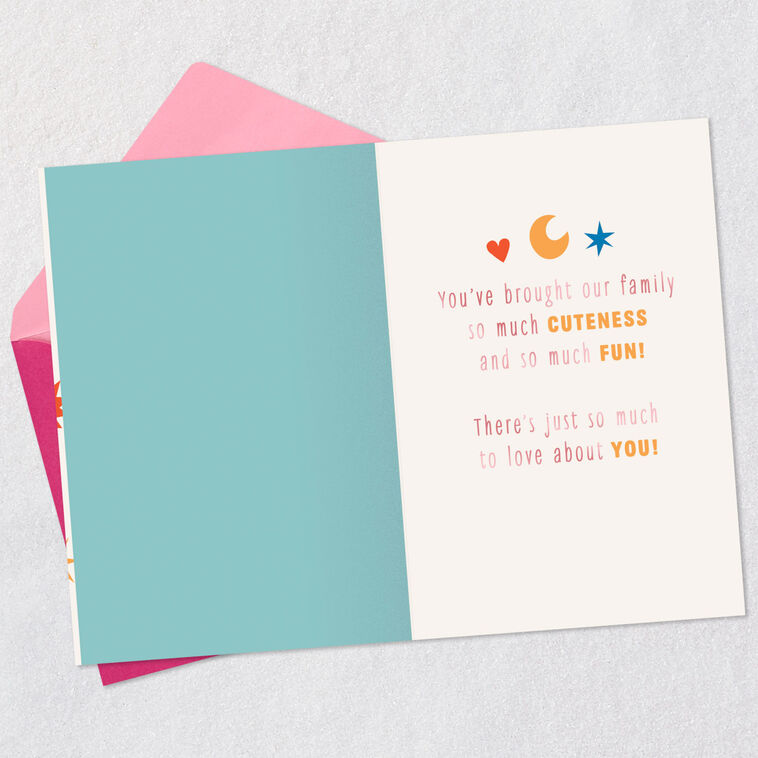 Hallmark So Much Cuteness And Fun 1st Birthday Card For Great-Granddaughter