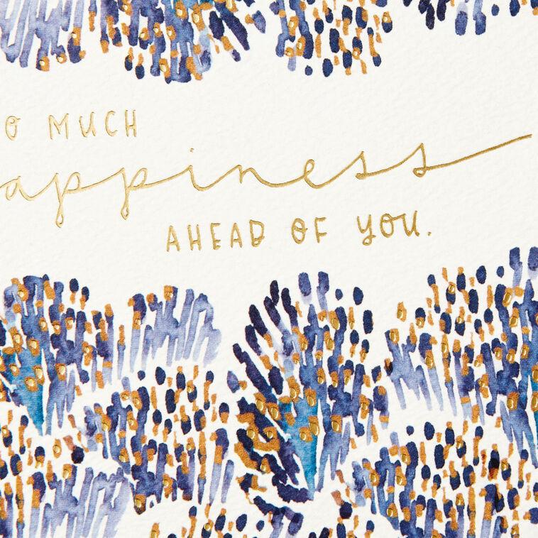 Hallmark So Much Happiness Ahead Of You Wedding Card
