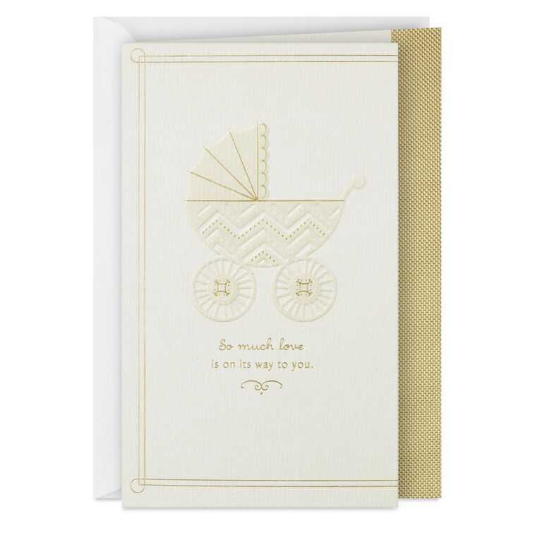 hallmark So Much Love on the Way Pregnancy Congratulations Card
