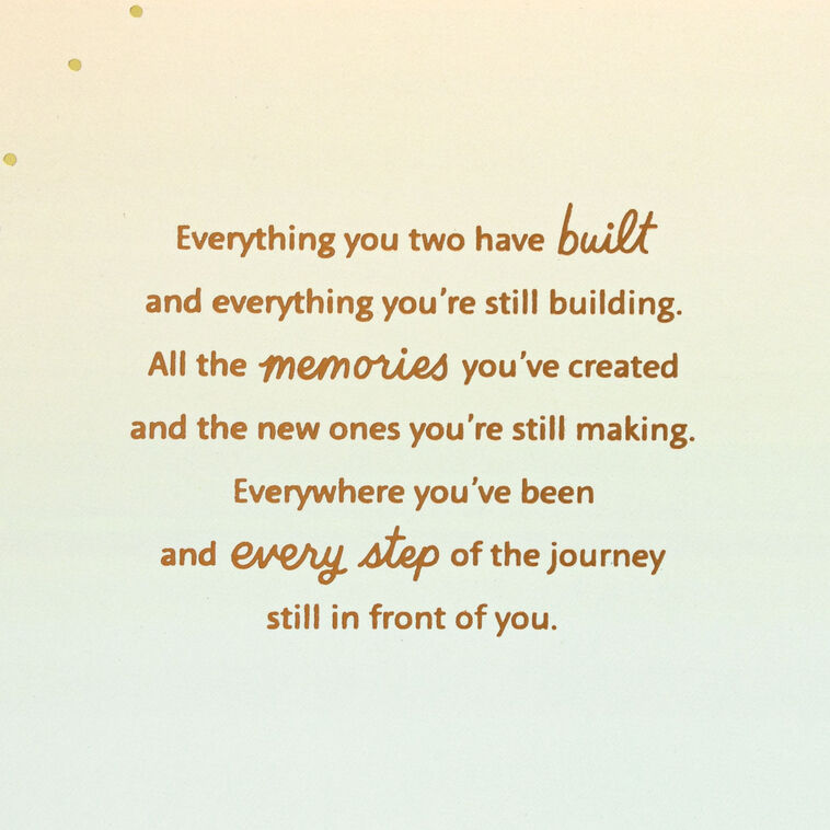 Hallmark So Much To Celebrate Anniversary Card For Couple