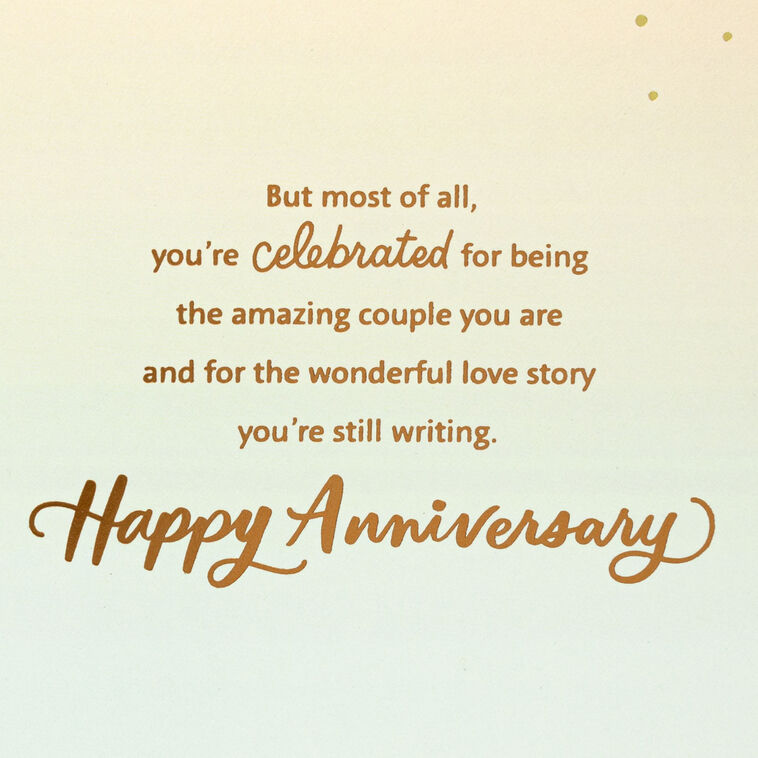 Hallmark So Much To Celebrate Anniversary Card For Couple
