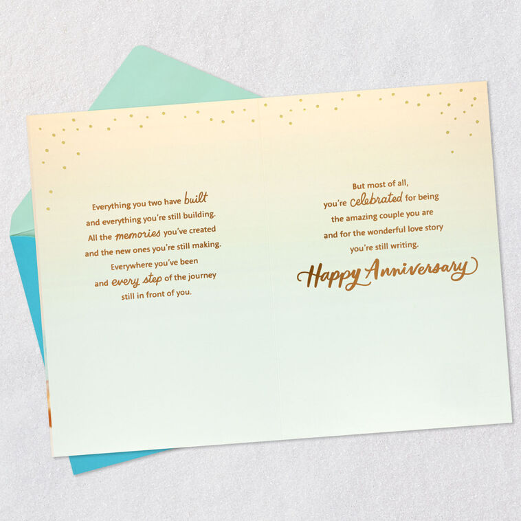 Hallmark So Much To Celebrate Anniversary Card For Couple