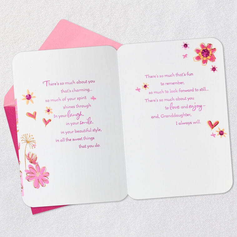 Hallmark So Much To Love About You Birthday Card For Granddaughter