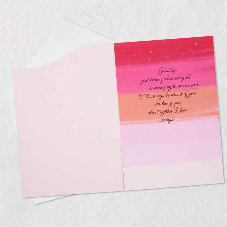 Hallmark So Proud Of You Birthday Card For Daughter