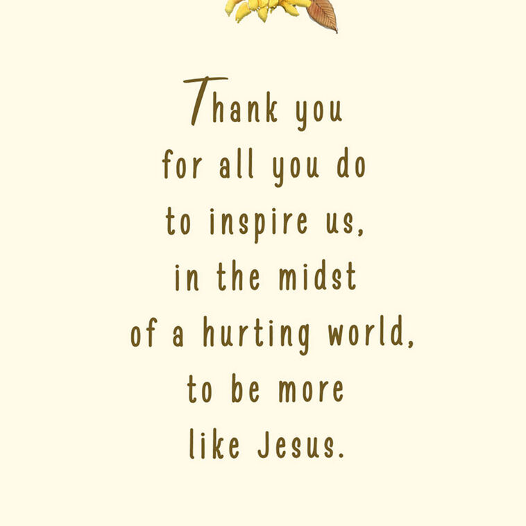 Hallmark So Thankful Clergy Appreciation For Pastor And Spouse