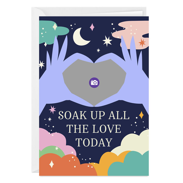 Hallmark Soak Up All The Love Today Custom Love Card