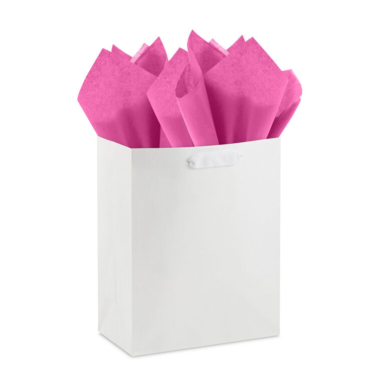 Hallmark Solid Hot Pink/Medium Pink 2-Pack Tissue Paper 6 Sheets