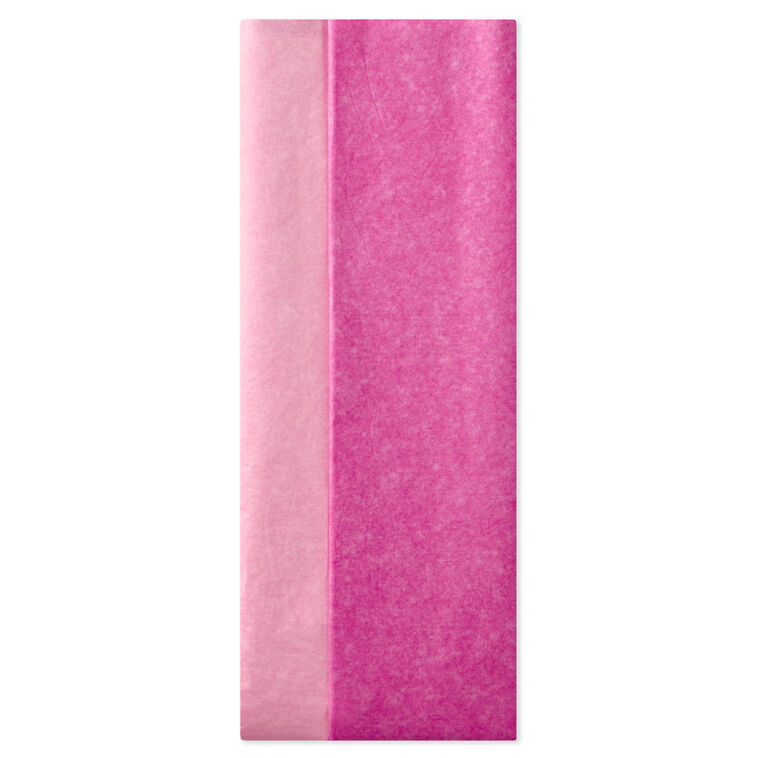 hallmark Solid Hot Pink/Medium Pink 2-Pack Tissue Paper 6 sheets