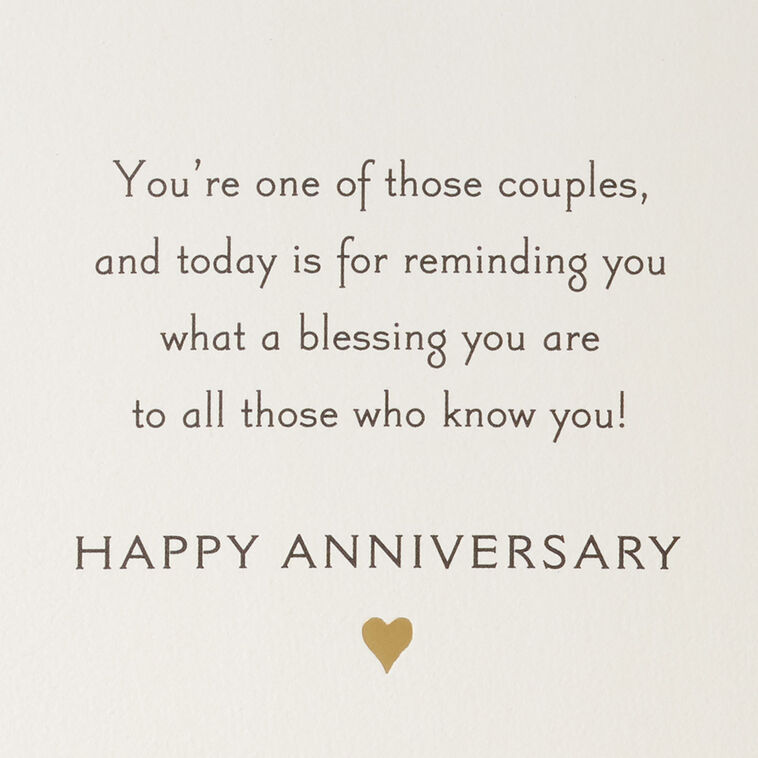 Hallmark Some Couples Light Up A Room Religious Anniversary Card For Couple