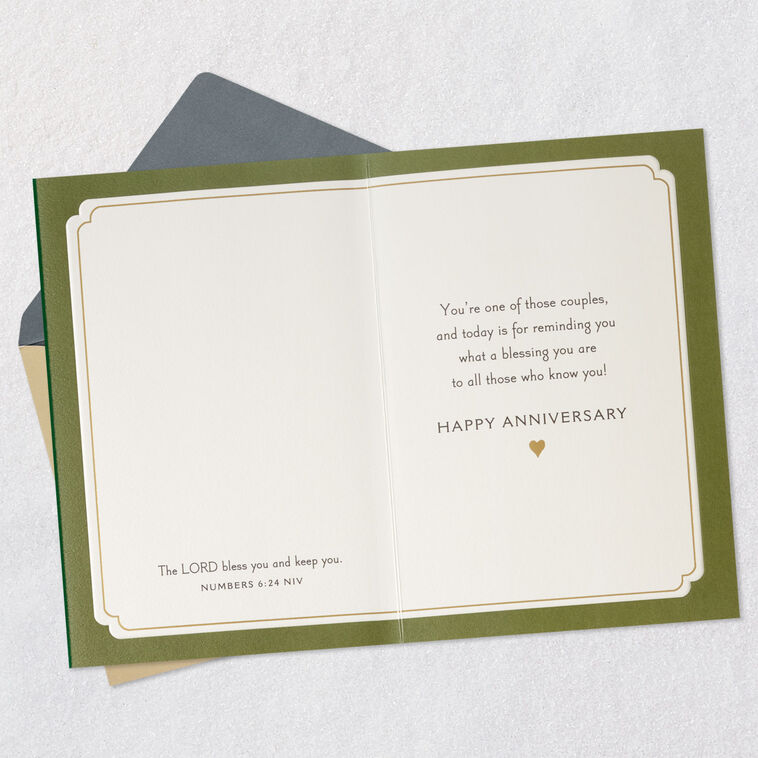 Hallmark Some Couples Light Up A Room Religious Anniversary Card For Couple