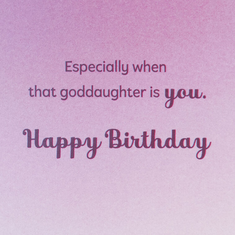 Hallmark Someone To Cheer For And Love Birthday Card For Goddaughter