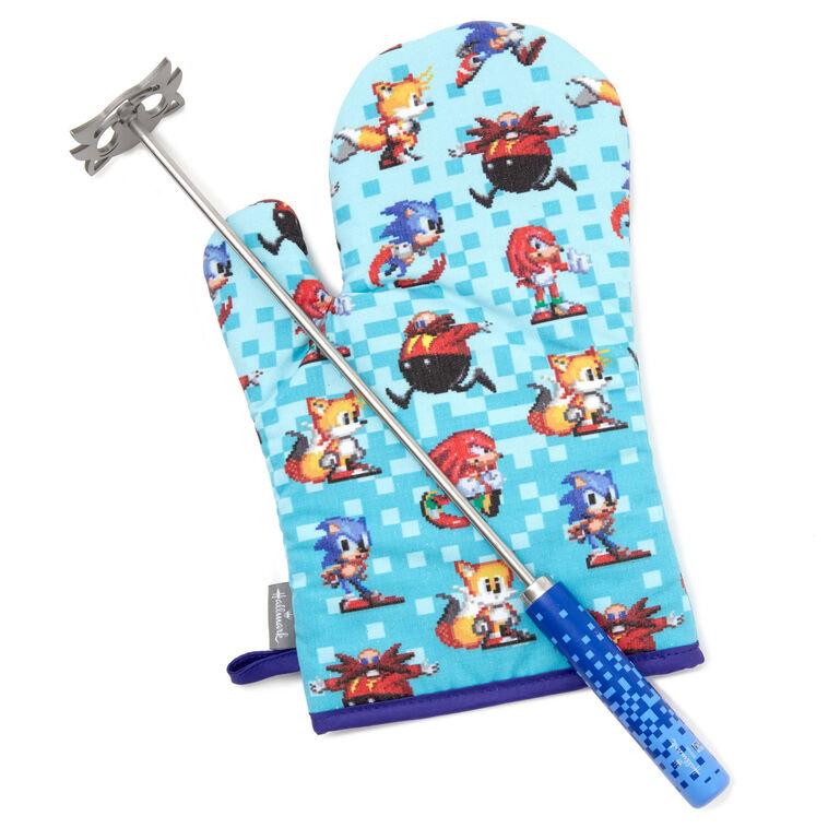 Hallmark Sonic The Hedgehog™ Branding Iron With Grill Mitt Set Of 2