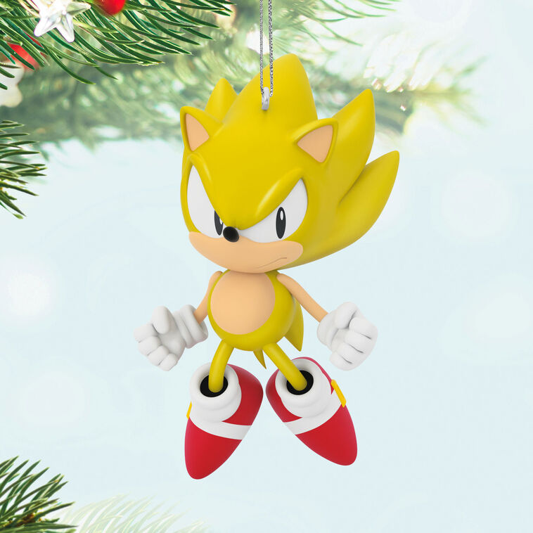 Hallmark Sonic The Hedgehog™ Super Sonic Ornament