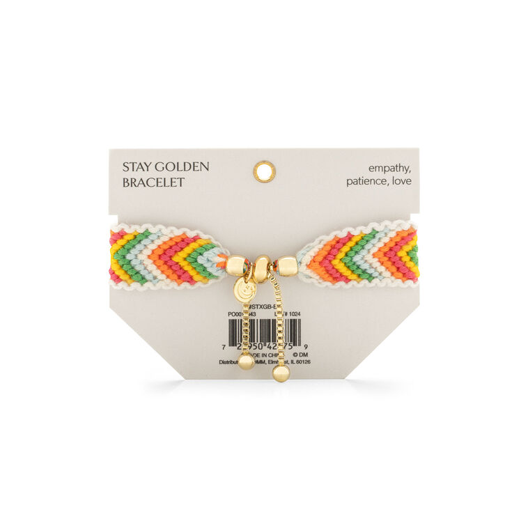 Hallmark Soul Stacks Be Kind Multicolor Woven Bracelet