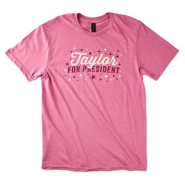 hallmark Southern Fried Design Barn Taylor for President Pink T-Shirt