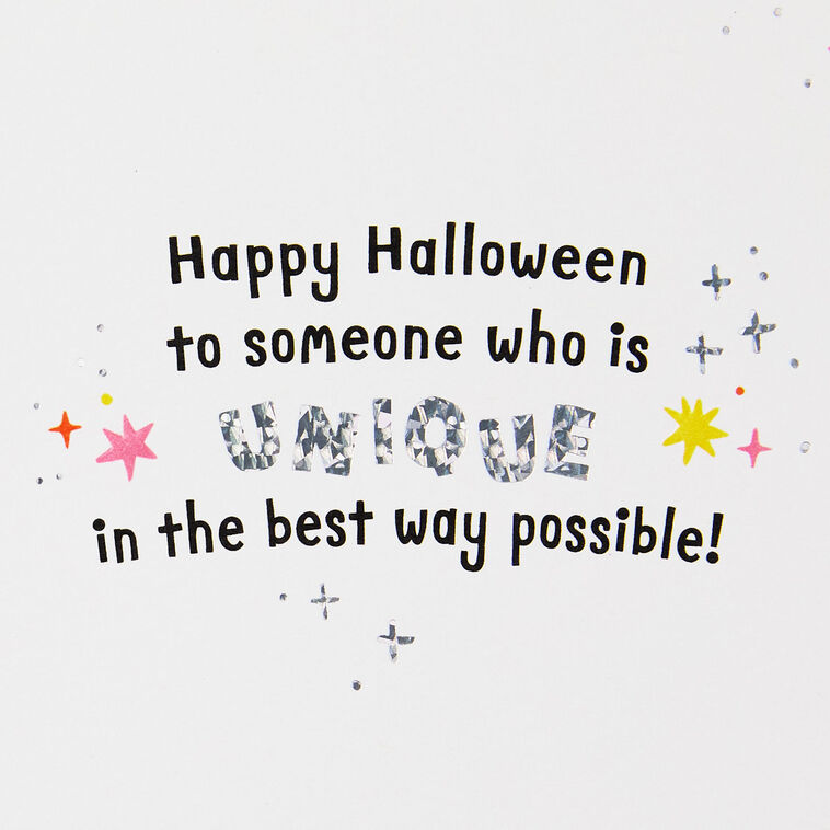 Hallmark Sparkle On Unicorn Halloween Card For Granddaughter