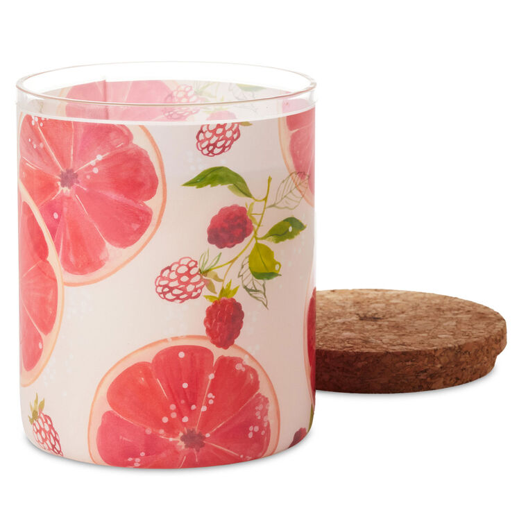 Hallmark Sparkling Citrus Scented 2-Wick Jar Candle 14.5 Oz