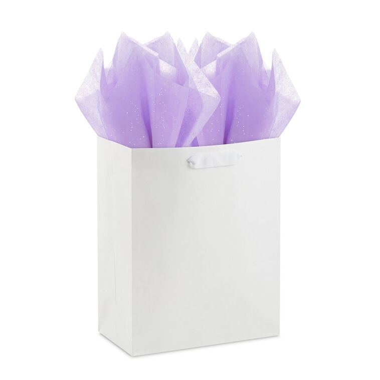 Hallmark Sparkling Dots On Amethyst Tissue Paper 6 Sheets