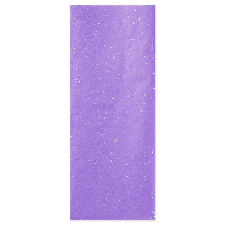 hallmark Sparkling Dots on Amethyst Tissue Paper 6 sheets