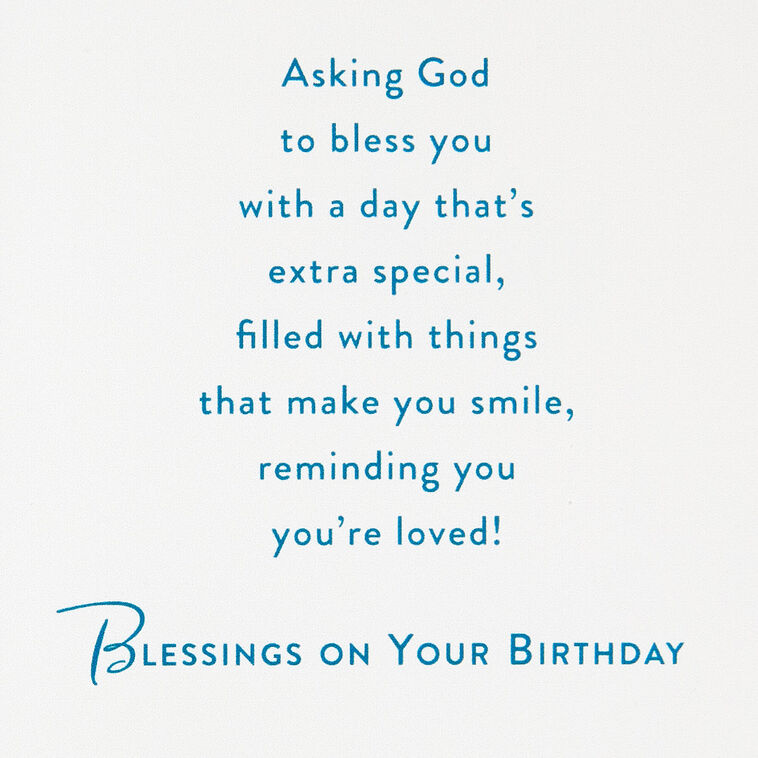 Hallmark Special Day Religious Birthday Card For Grandfather