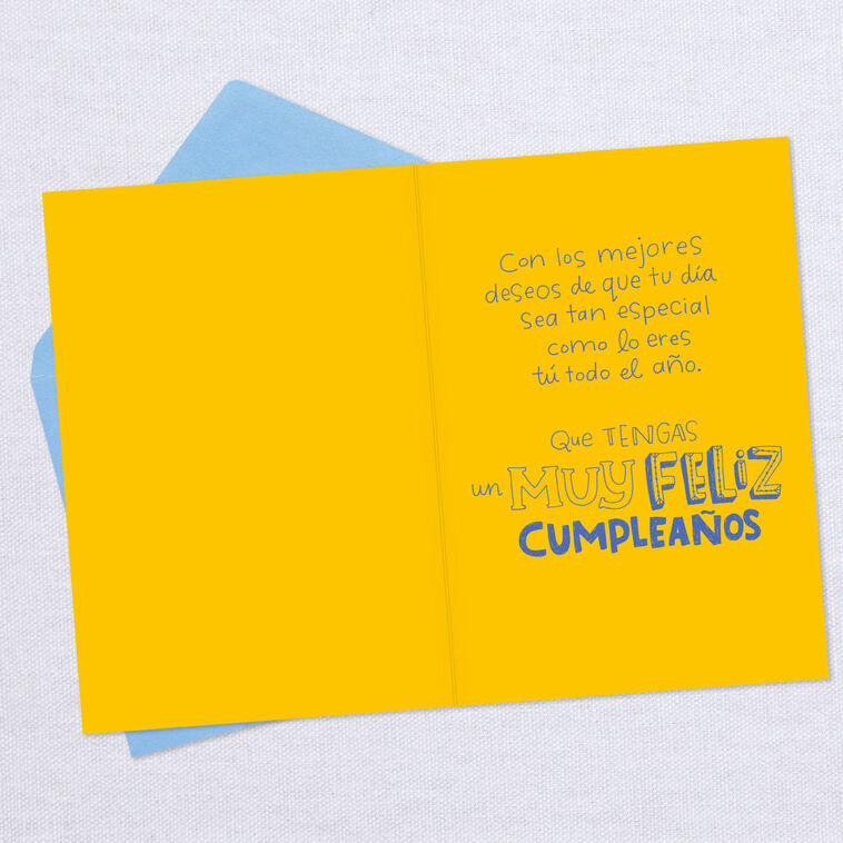 Hallmark Special Person Spanish-Language Birthday Card