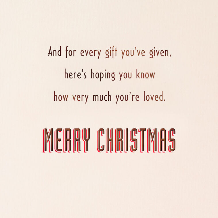 Hallmark Special Wishes For You Christmas Card For Son
