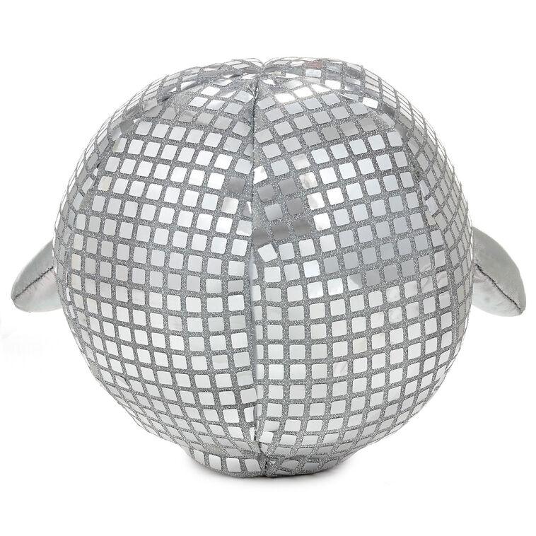 Hallmark Spinning Disco Ball Plush With Sound And Motion 8"