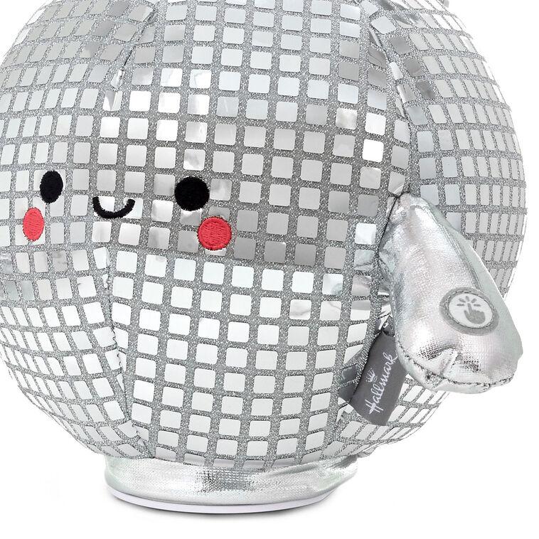 Hallmark Spinning Disco Ball Plush With Sound And Motion 8"
