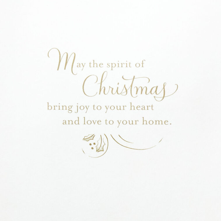 Hallmark Spirit Of Christmas Musical 3D Pop-Up Christmas Card With Light