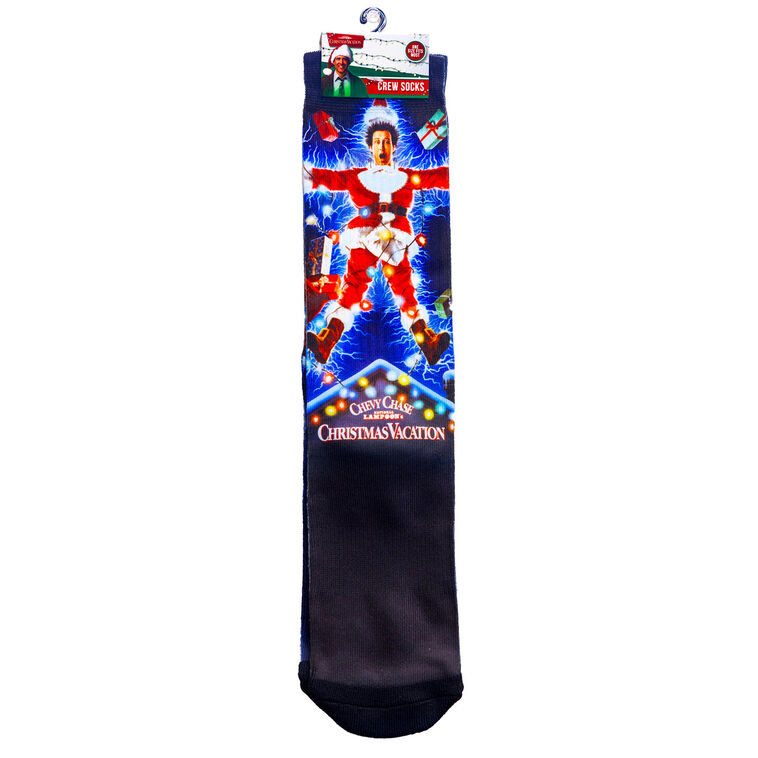 hallmark Spoontiques Christmas Vacation Novelty Crew Socks