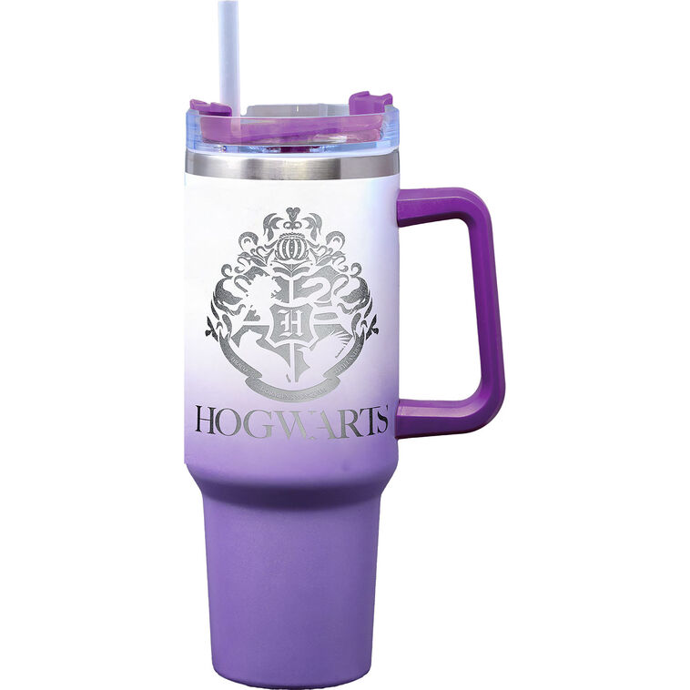 hallmark Spoontiques Harry Potter Hogwarts Stainless Travel Tumbler 40 oz